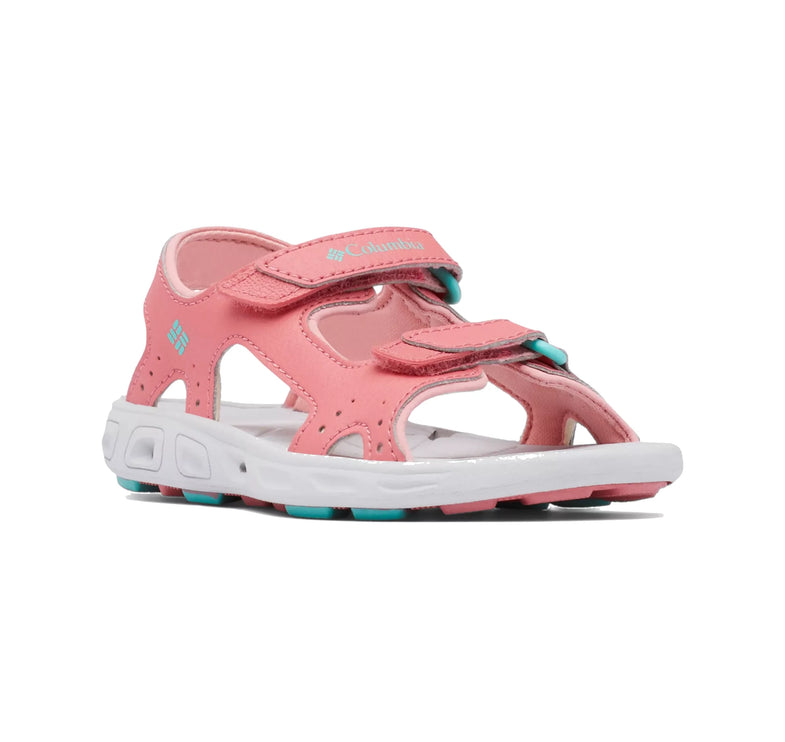 Columbia Little Kids' Techsun Vent Sandal Wild Salmon/Dolphin