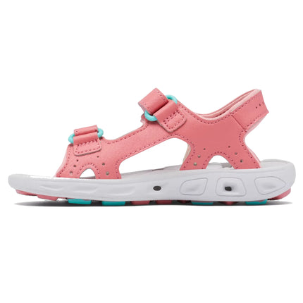 Columbia Little Kids' Techsun Vent Sandal Wild Salmon/Dolphin