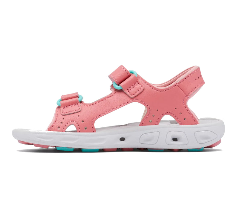 Columbia Little Kids' Techsun Vent Sandal Wild Salmon/Dolphin