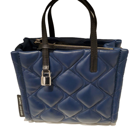 Marc Jacobs Women's Mini Grind Quilted Leather Tote Azure Blue