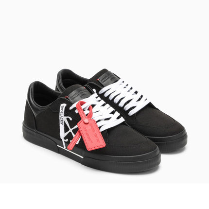 Off White Men's Low Vulcanized Sneakers Black 1001