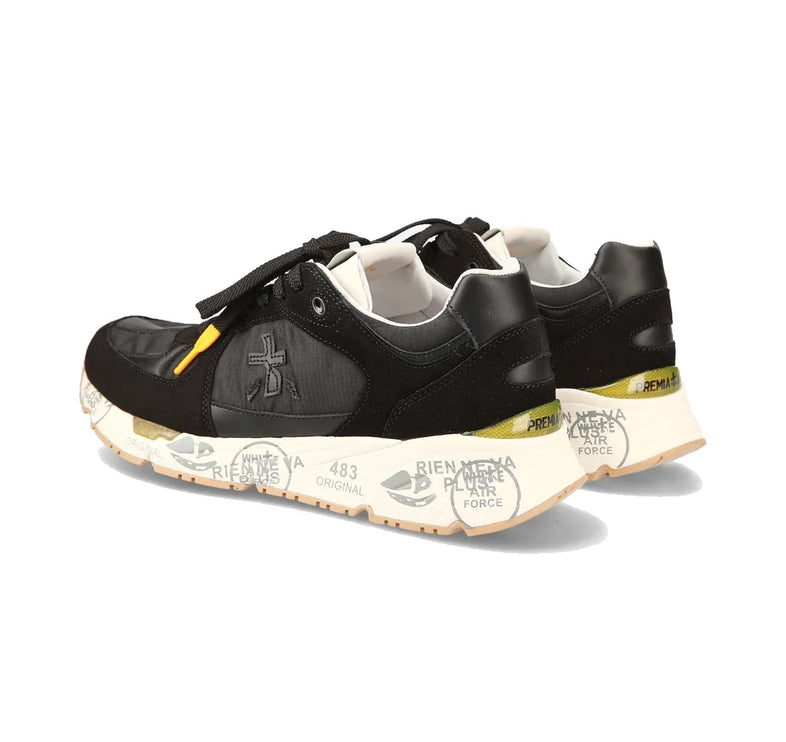 Premiata Men's Mase Sneakers Black 6624