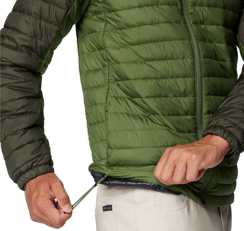 Columbia Men's Silver Falls II Jacket Canteen/Greenscape