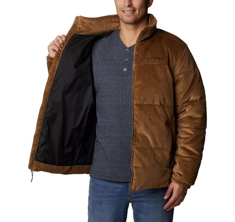 Columbia Men's Puffect Corduroy Jacket Delta