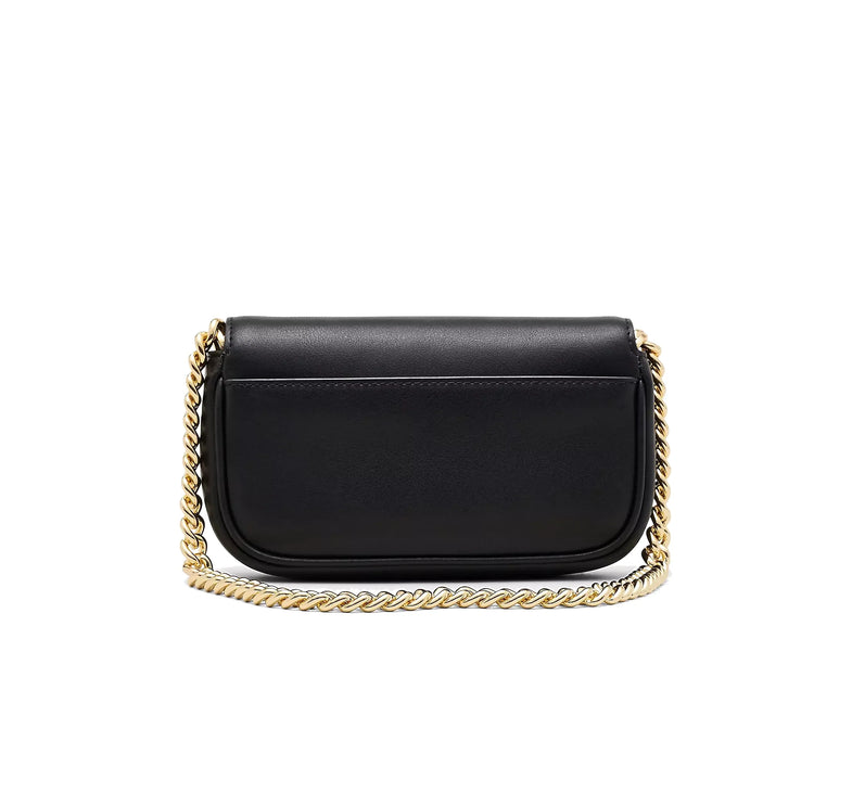 Marc Jacobs Women's The J Marc Mini Bag Strap Black/Gold