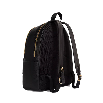 Coach Women's Large Court Backpack Gold/Black