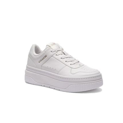 Coach Women's Platform Sneaker Optic White