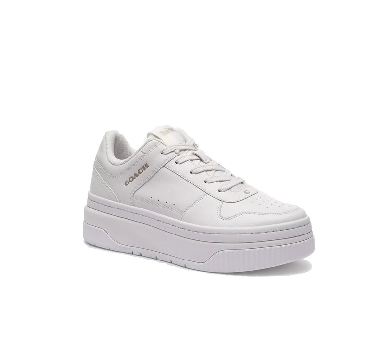 Coach Women's Platform Sneaker Optic White