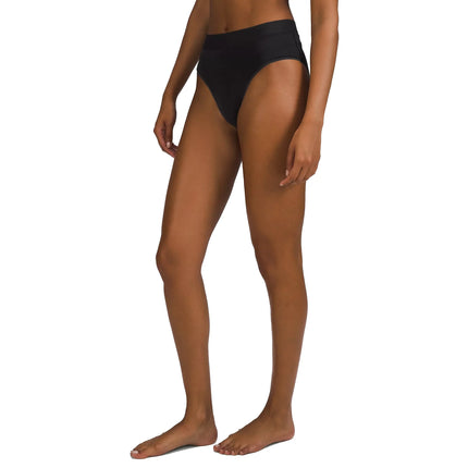 lululemon Women's UnderEase High-Rise Bikini Underwear 3 Pack Black