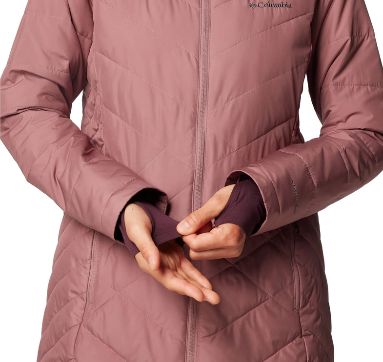 Columbia Women's Heavenly Long Hooded Jacket Fig