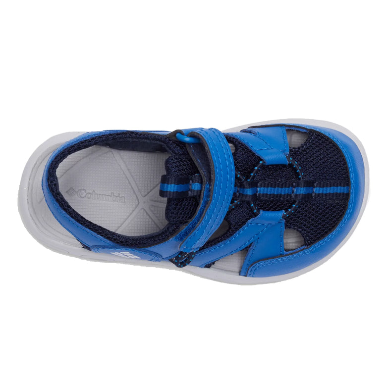 Columbia Little Kids' Techsun Wave Sandal Bright Indigo/Collegiate Navy