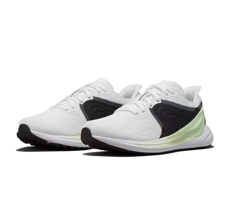 lululemon Women's Blissfeel 2 Running Shoe White/Black/Kohlrabi Green