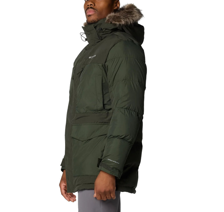 Columbia Men's Marquam Peak Fusion II Hooded Parka Greenscape