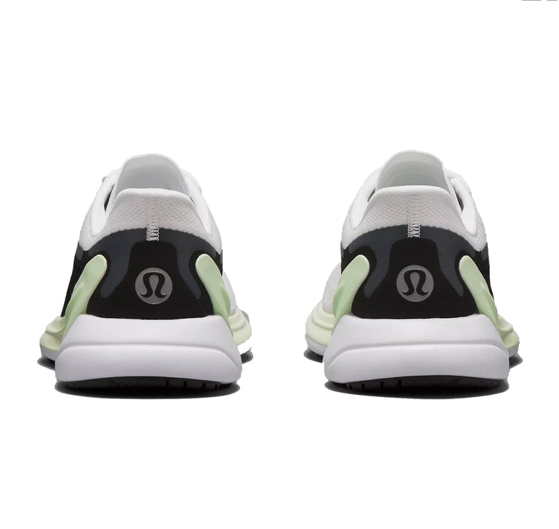 lululemon Women's Blissfeel 2 Running Shoe White/Black/Kohlrabi Green