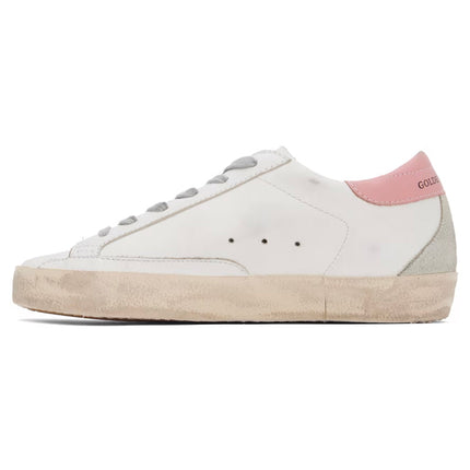 Golden Goose Women's Super Star Sneakers White/Grey/Pink