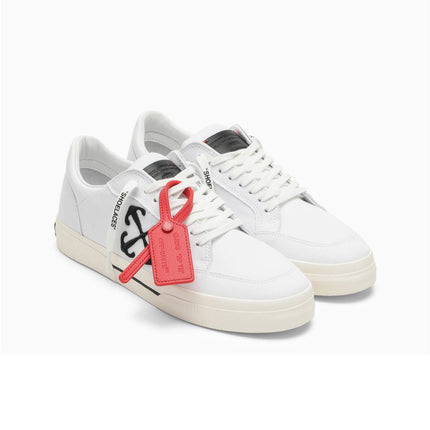 Off White Women's Low Vulcanized Sneakers White 0210