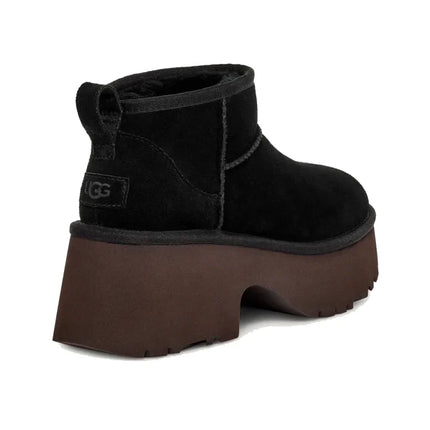 UGG Women's Classic Ultra Mini New Heights Black