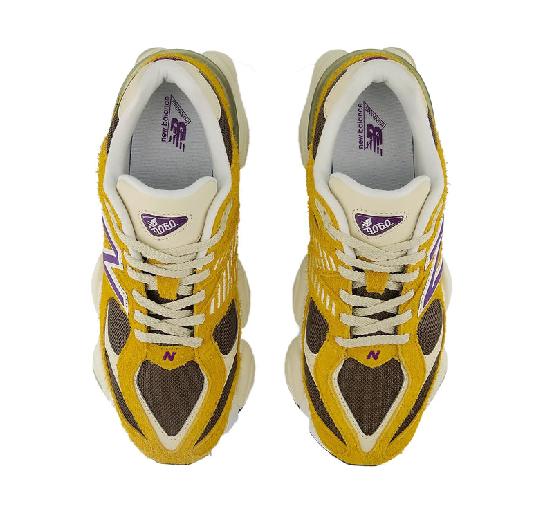 New Balance 9060 Butterscotch with Dark Mushroom and Concord Grape U9060SRB