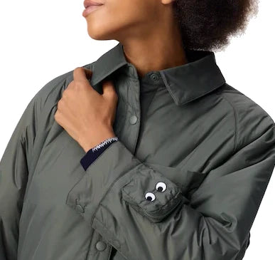 Uniqlo Women's Pufftech Shirt Jacket 56 Olive