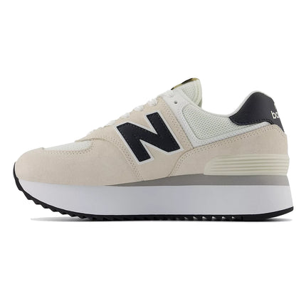 New Balance Women's 574+ Linen with Sea Salt and Phantom WL574ZAH