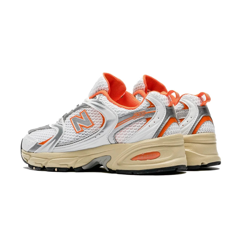 New Balance 530 White/Silver/Orange MR530EB