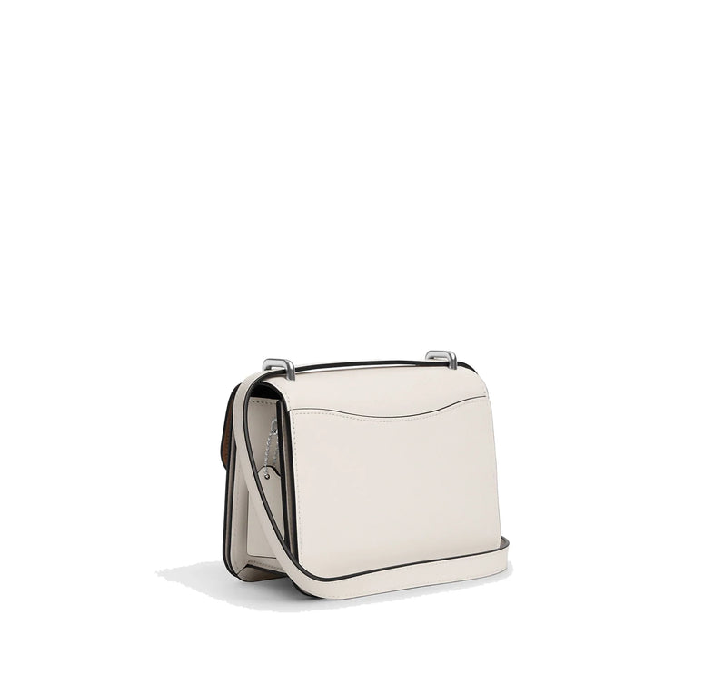 Coach Women's Morgan Square Crossbody Silver/Chalk