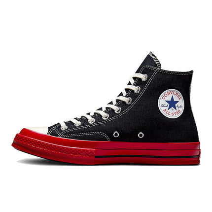 Converse x Comme des Garçons PLAY Chuck 70 High Top Black/Red/Egret