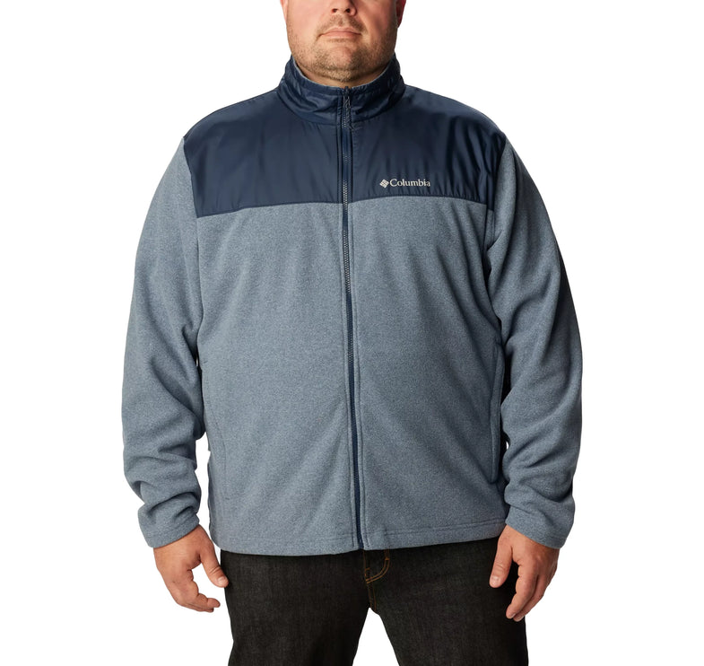 Columbia Men's Big Bugaboo II Fleece Interchange Jacket Dark Mountain/Collegiate Navy