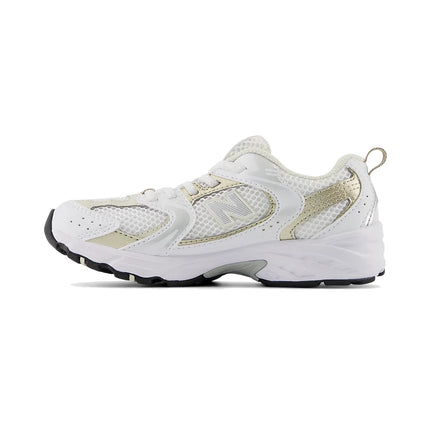 New Balance Little Kid's 530 White with Stoneware PZ530RD