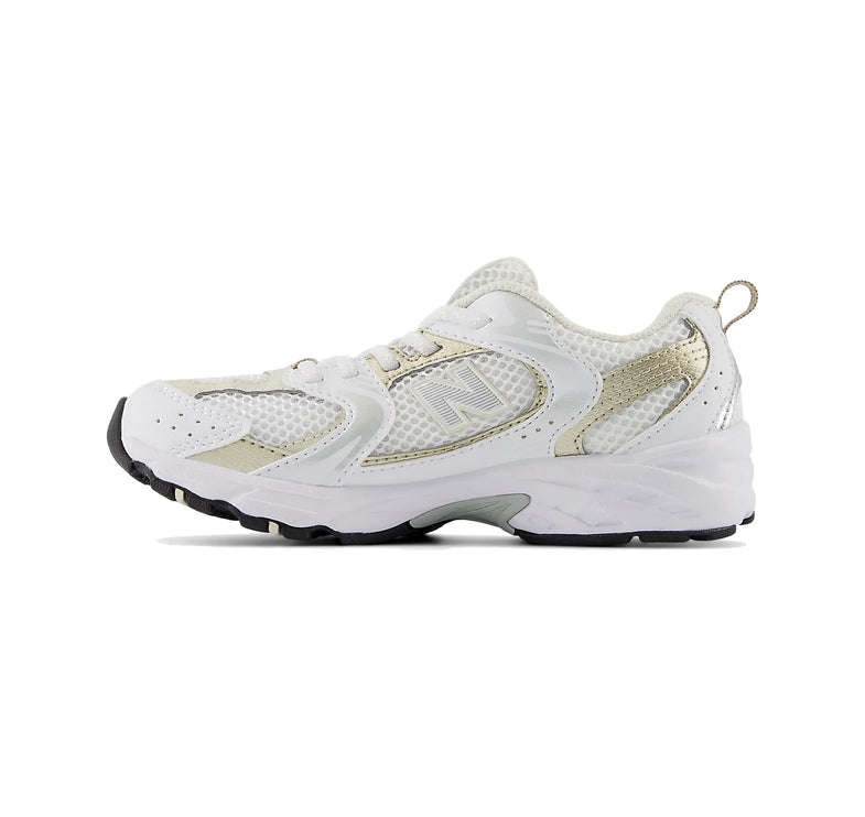 New Balance Little Kid's 530 White with Stoneware PZ530RD