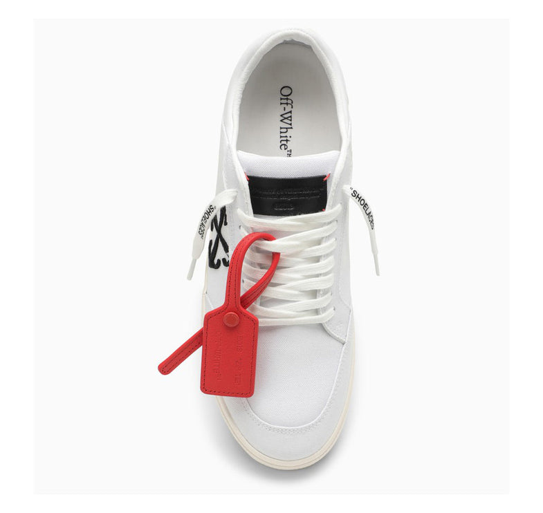 Off White Women's Low Vulcanized Sneakers White 0210