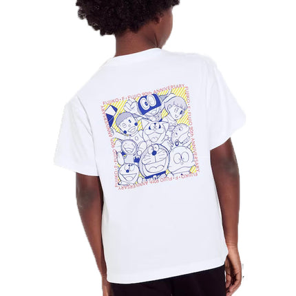 Uniqlo Kid's Fujiko-F-Fujio 90th UT Short Sleeve T-Shirt 00 White