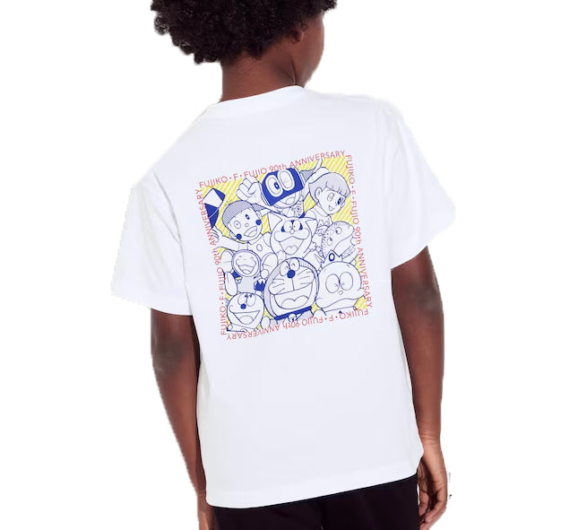 Uniqlo Kid's Fujiko-F-Fujio 90th UT Short Sleeve T-Shirt 00 White