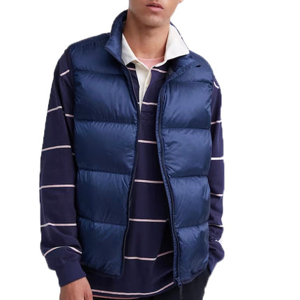 Uniqlo Men's Ultra Light Down Vest 68 Blue