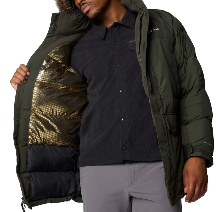 Columbia Men's Marquam Peak Fusion II Hooded Parka Greenscape