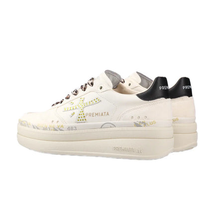 Premiata Women's Micol Sneakers Beige/Black 6794