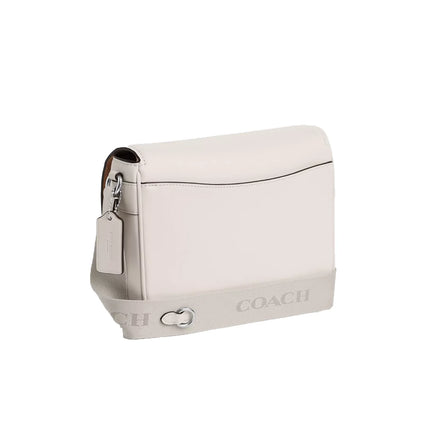 Coach Women's Pace Messenger Bag Silver/Chalk