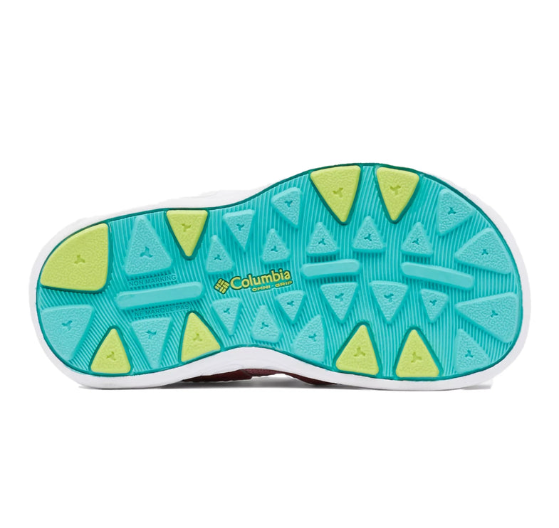 Columbia Little Kids' Techsun Wave Sandal Wild Salmon/Voltage