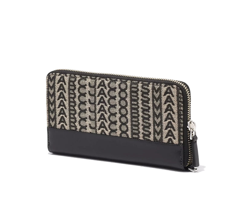 Marc Jacobs Women's The Monogram Jacquard Continental Wristlet Wallet Multi