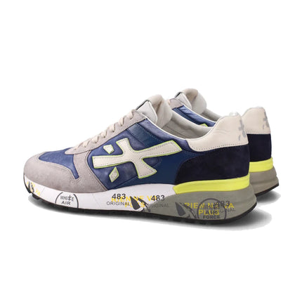 Premiata Men's Mick Sneakers Navy/Grey/Multi 6819