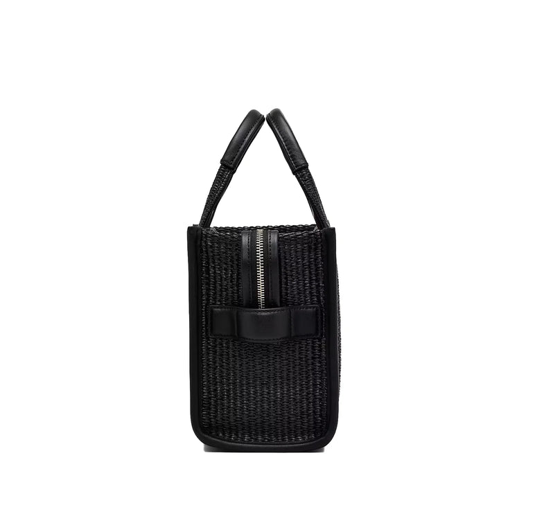 Marc Jacobs Women's The Woven Small Tote Bag Black