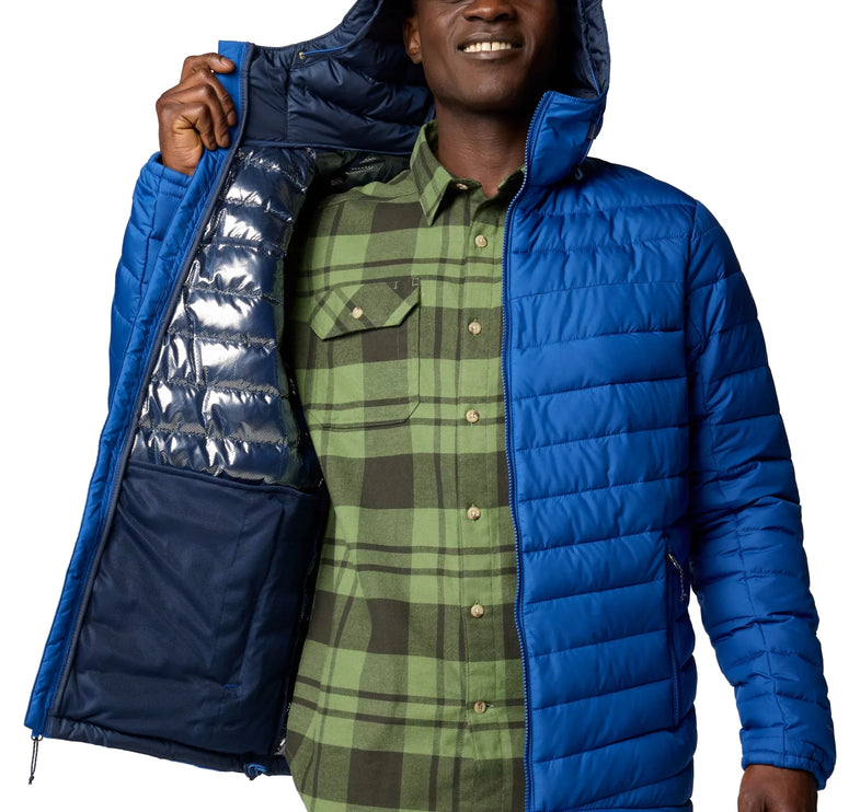 Columbia Men's Slope Edge II Hooded Jacket Mountain Blue