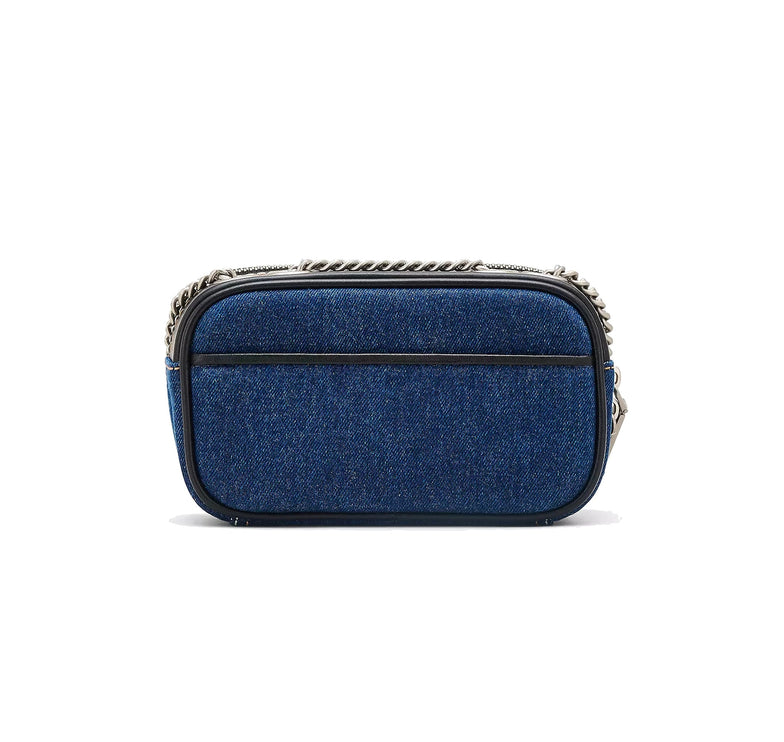 Marc Jacobs Women's The Denim Chain Snapshot Dark Wash