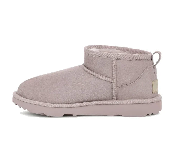 UGG Big Kid's Classic Ultra Mini Pale Smoke