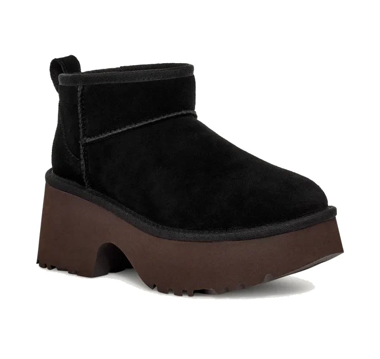 UGG Women's Classic Ultra Mini New Heights Black