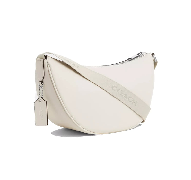 Coach Women's Pace Shoulder Bag Silver/Chalk