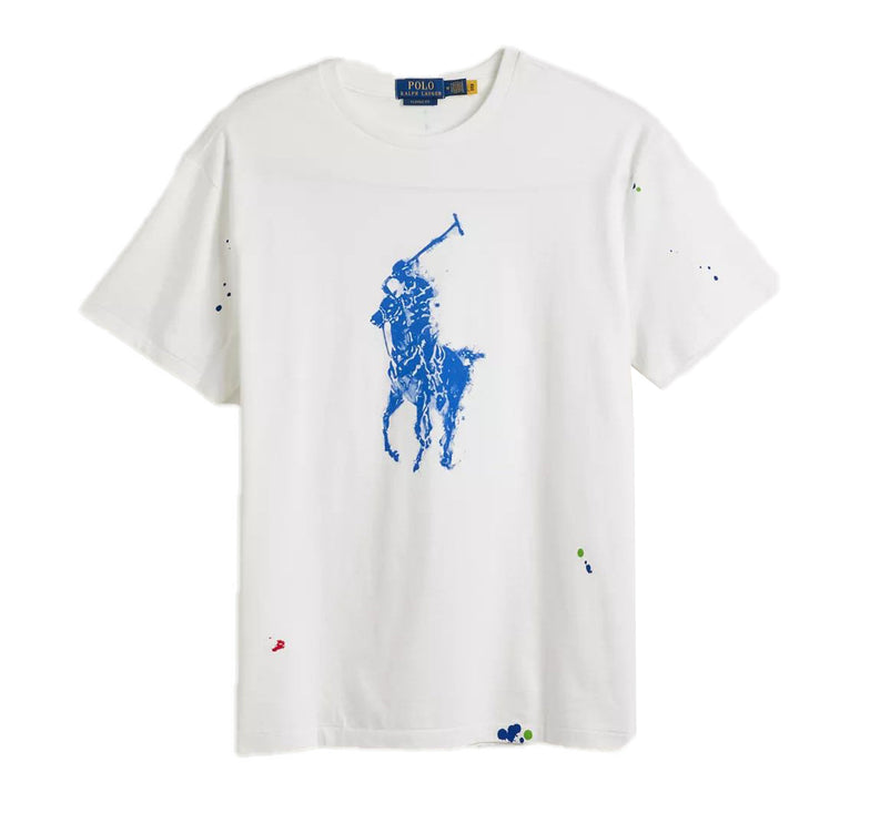 Polo Ralph Lauren Men's Big Ponny Tee White