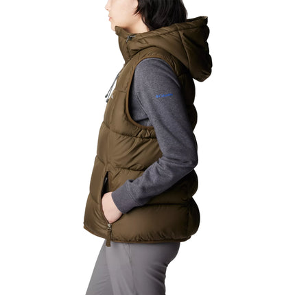 Columbia Women's Pike Lake II Insulated Vest Olive Green