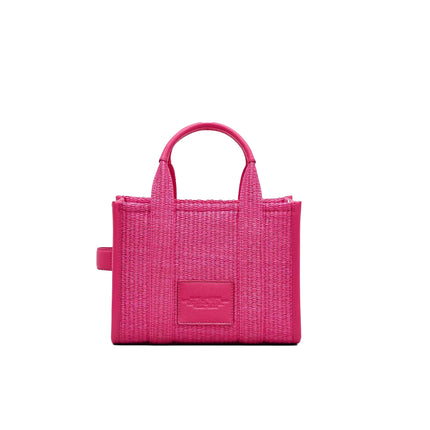 Marc Jacobs Women's The Woven Small Tote Bag Hot Pink