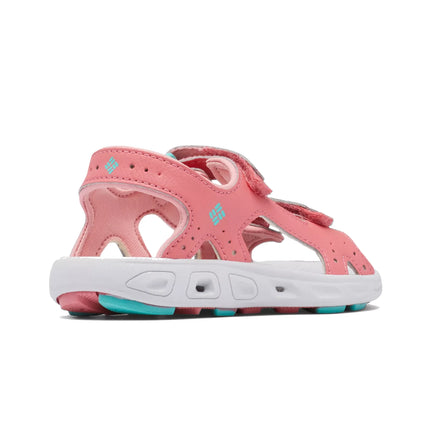 Columbia Little Kids' Techsun Vent Sandal Wild Salmon/Dolphin